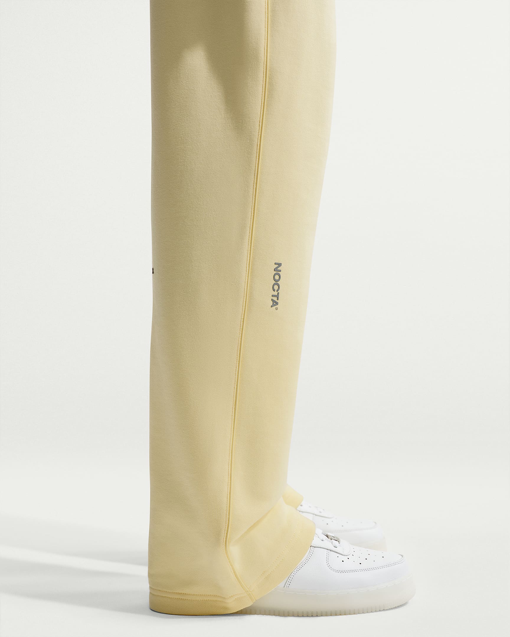 NOCTA NOCTA Fleece CS Açık Paçalı Eşofman Altı - Alabaster/Stealth