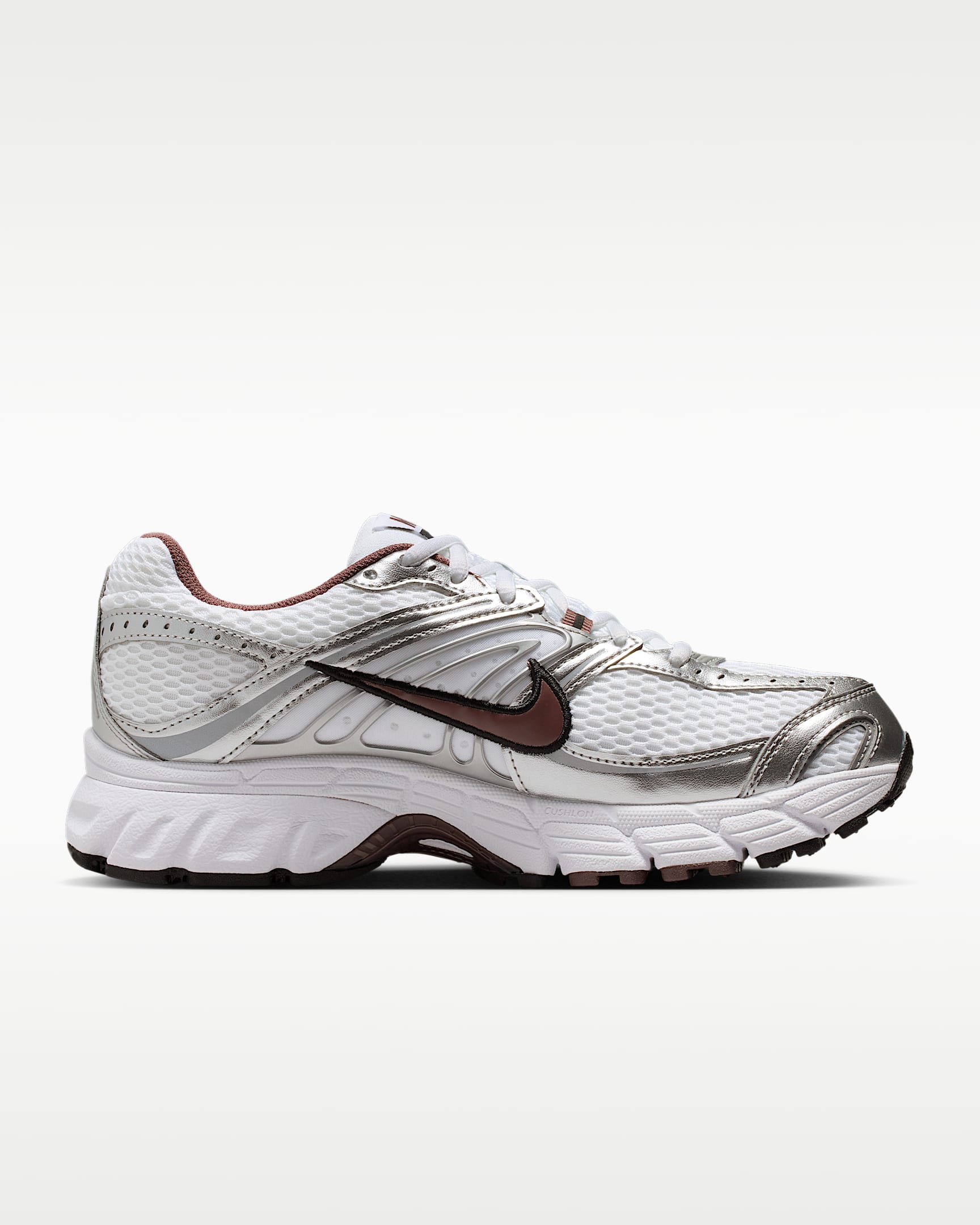 Yansıtıcı Vurgulara Sahip Nike Air Max Moto 2K Kadın Ayakkabısı - Beyaz/Metallic Silver/Siyah/Tattoo