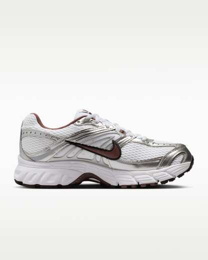 Yansıtıcı Vurgulara Sahip Nike Air Max Moto 2K Kadın Ayakkabısı - Beyaz/Metallic Silver/Siyah/Tattoo