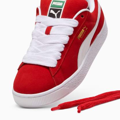 Suede XL Ayakkabı - For All Time Red-PUMA White - 395205_03 - Görsel 8