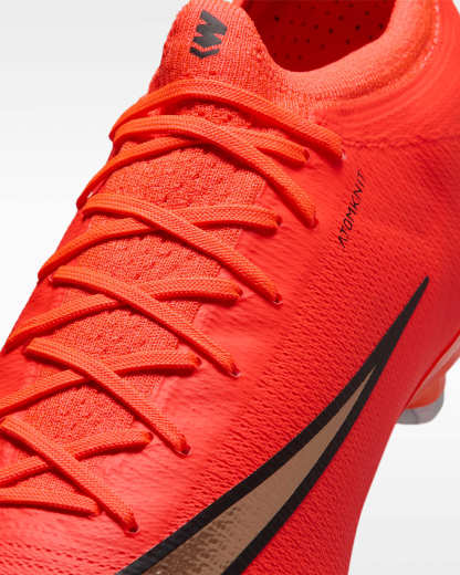 Nike Mercurial Vapor 17 Elite Düşük Bilekli Kuru Çim Zemin Kramponu - Bright Crimson/Blur