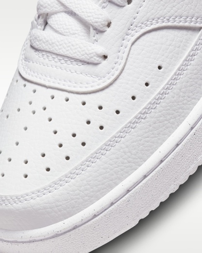 Nike Court Vision Low Next Nature Kadın Ayakkabısı - Beyaz/Pink Oxford
