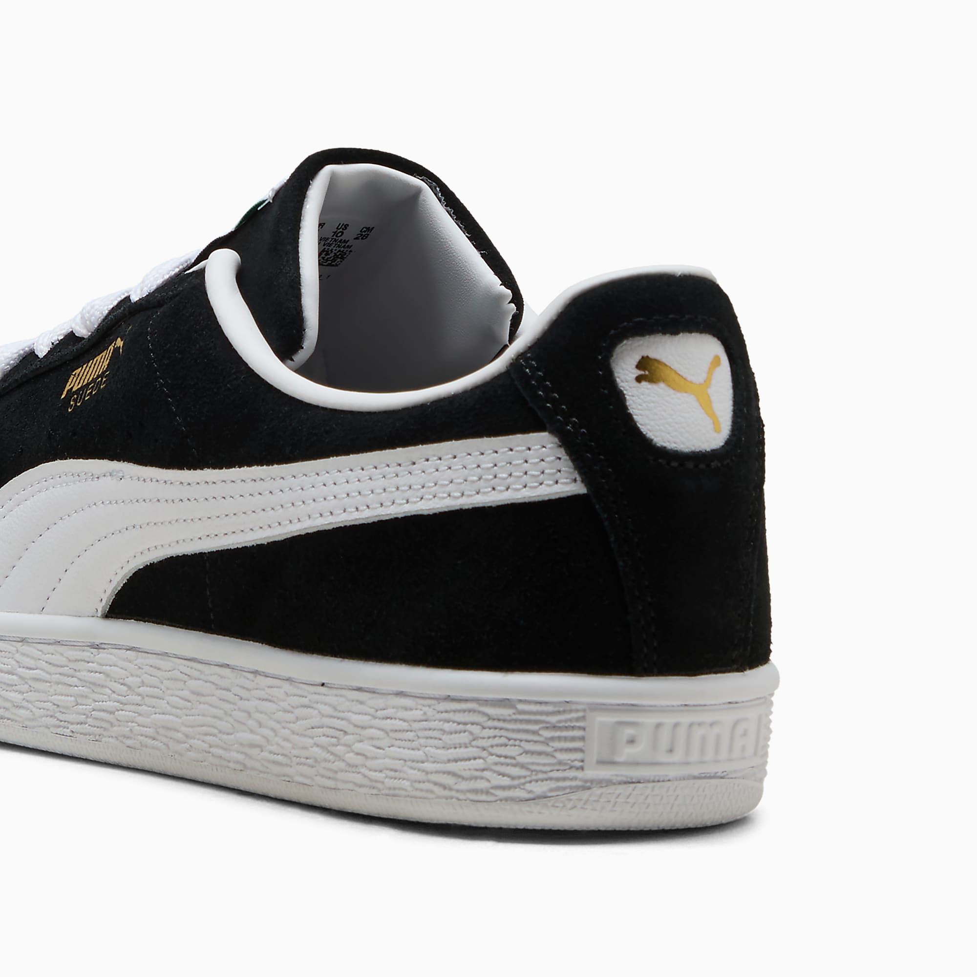 Suede CLASSIC UNISEX Ayakkabı - Puma Black-Puma White - 399781_01 - Görsel 5