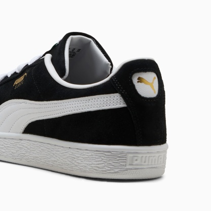 Suede CLASSIC UNISEX Ayakkabı - Puma Black-Puma White - 399781_01 - Görsel 5