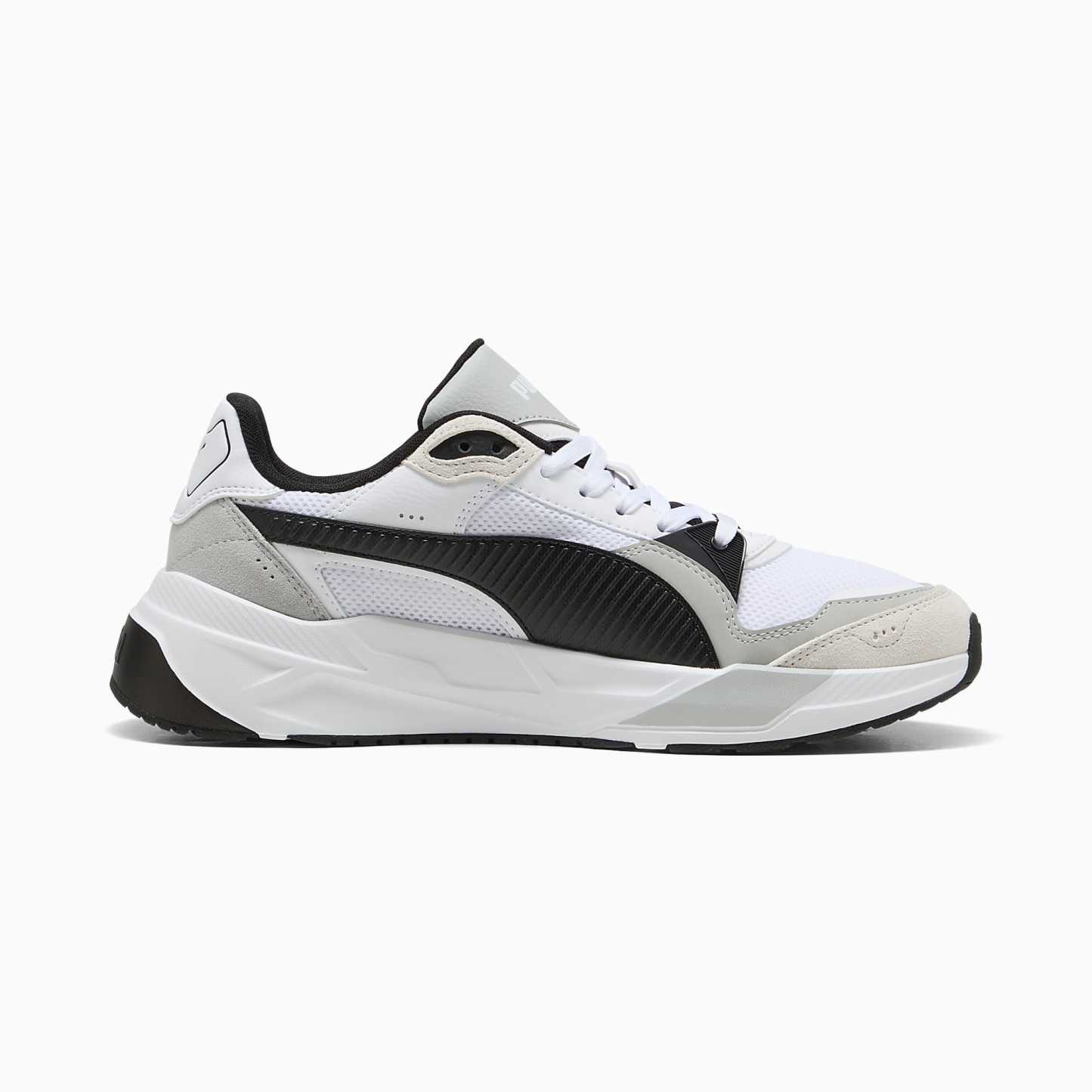 TRINITY 2 UNISEX Spor Ayakkabı - PUMA White-PUMA Black-Cool Light Gray - 400230_01 - Görsel 5