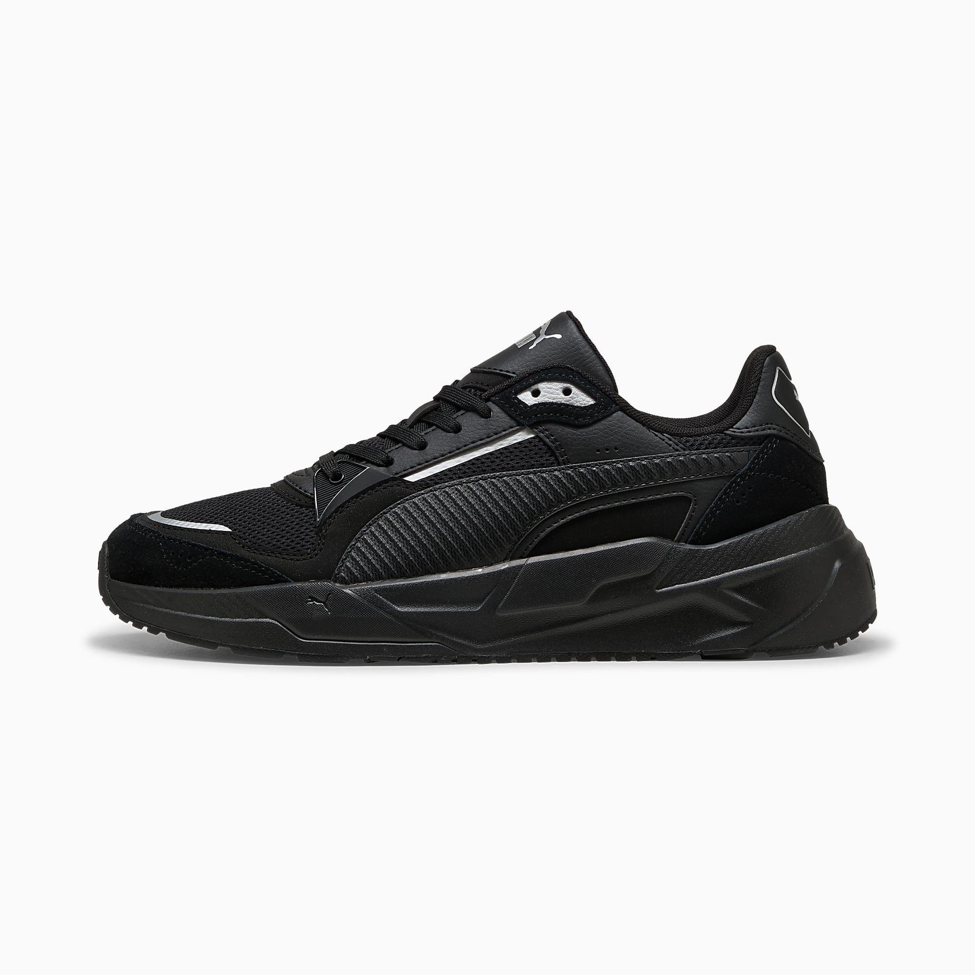 TRINITY 2 UNISEX Spor Ayakkabı - Puma Black-Puma Silver - 400230_02 - Görsel 1