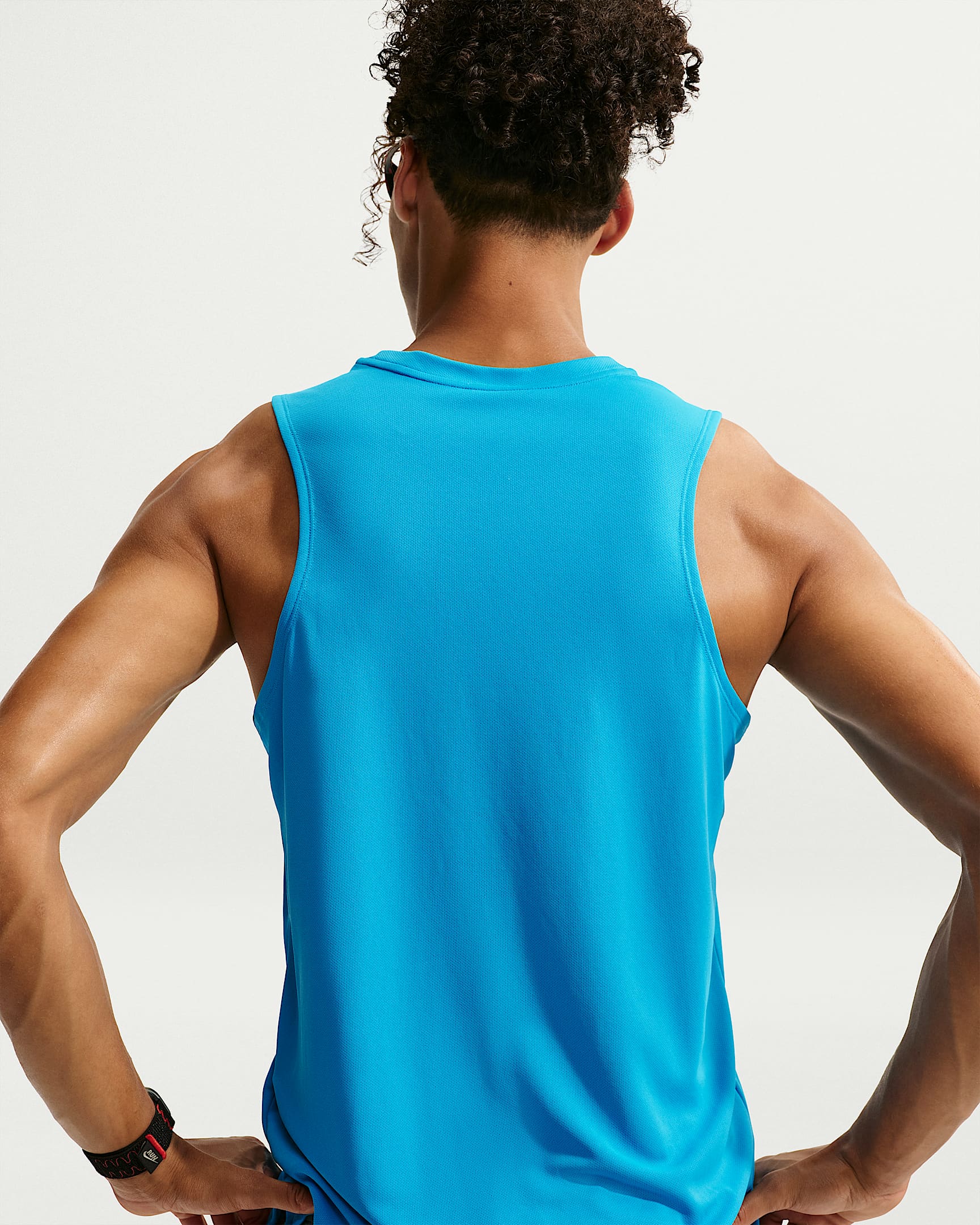 Nike Miler Dri-FIT Erkek Koşu Atleti - Light Current Blue