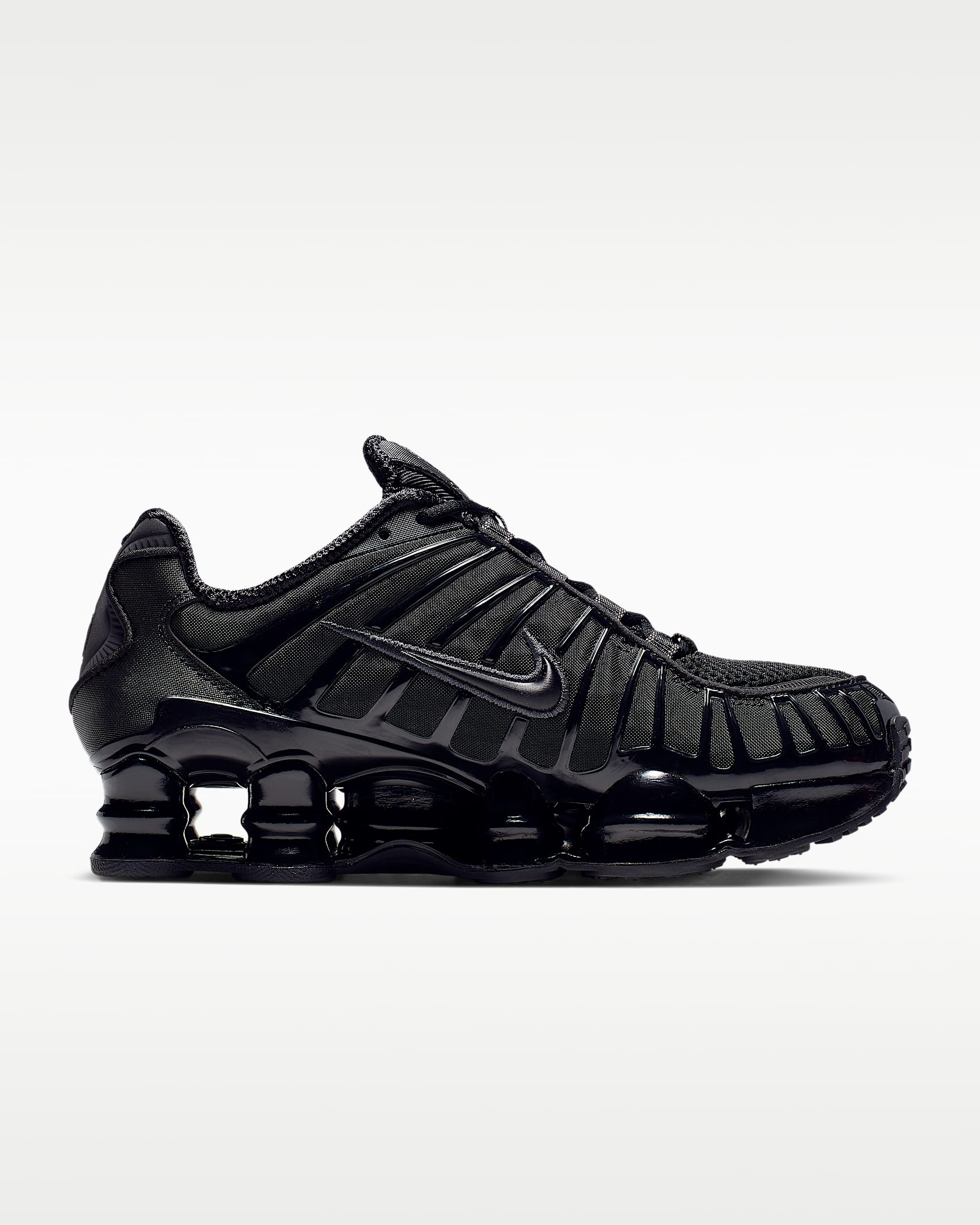 Nike Shox TL Kadın Ayakkabısı - Siyah/Metallic Hematite/Max Orange/Siyah