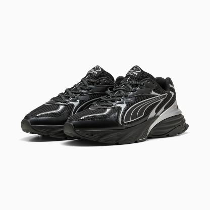 Fade NITRO LS Y2K UNISEX Ayakkabı - Puma Black-Puma Silver - 407000_02 - Görsel 4