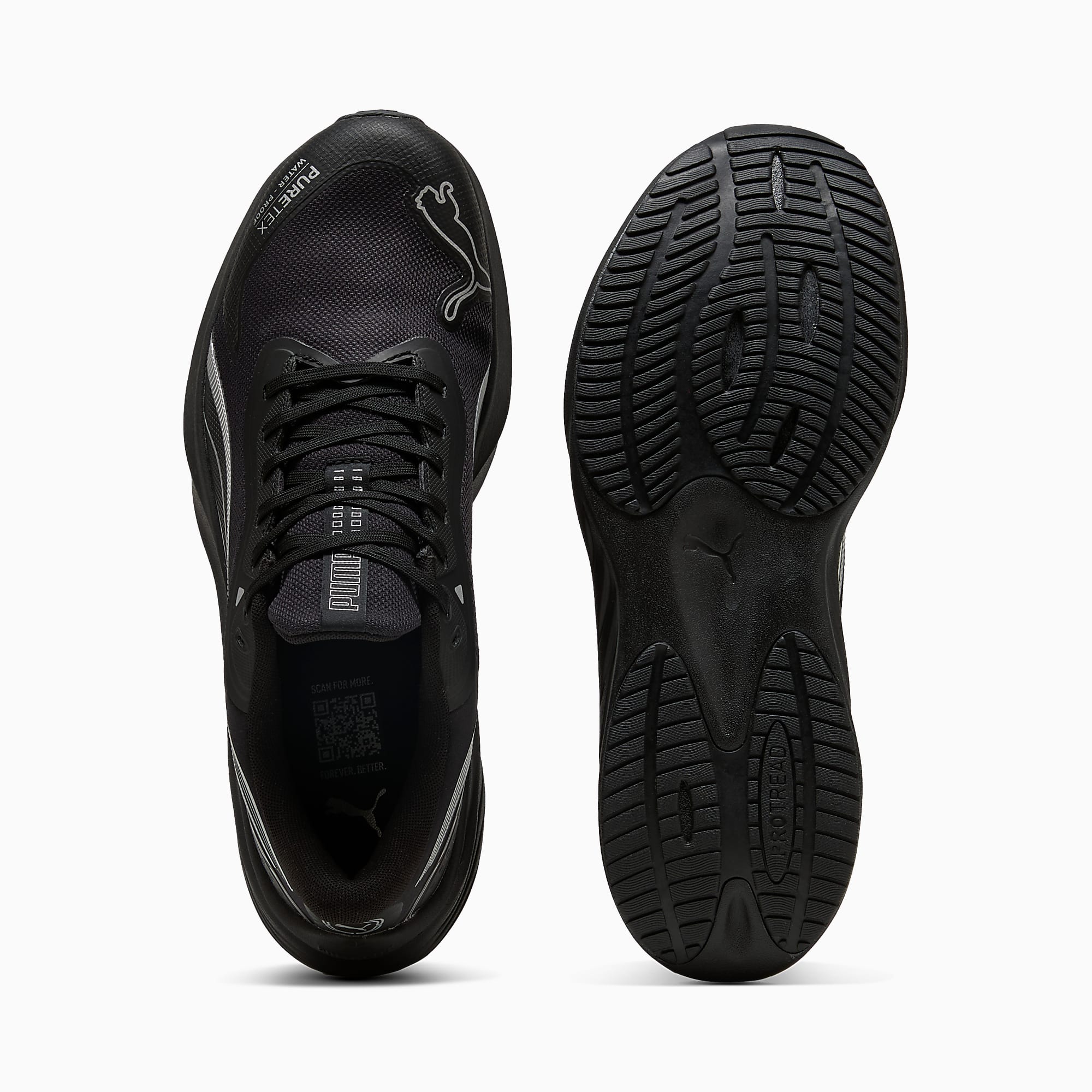 Pounce LITE PTX UNISEX Ayakkabı - Puma Black-Puma White - 311729_01 - Görsel 4