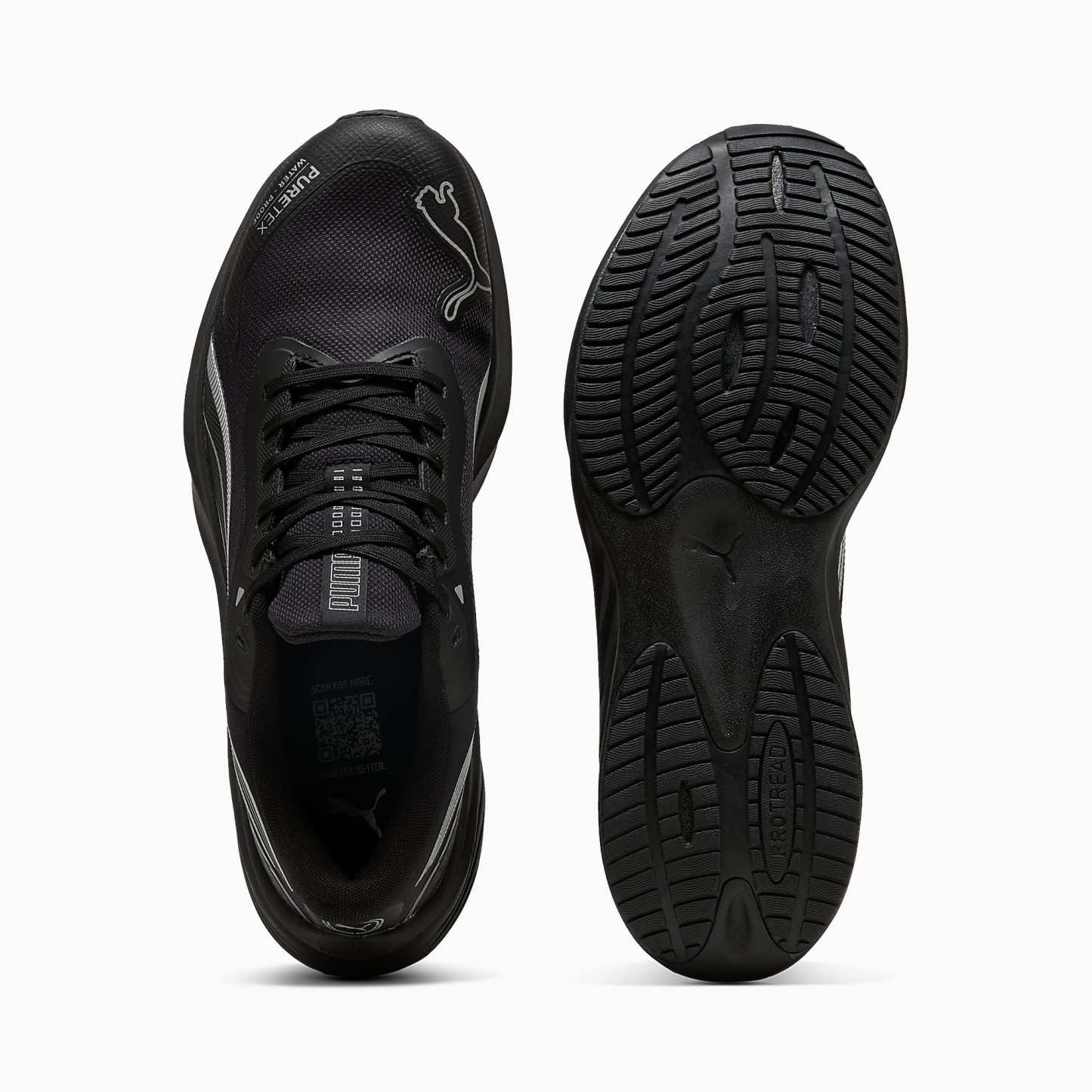 Pounce LITE PTX UNISEX Ayakkabı - Puma Black-Puma White - 311729_01 - Görsel 4
