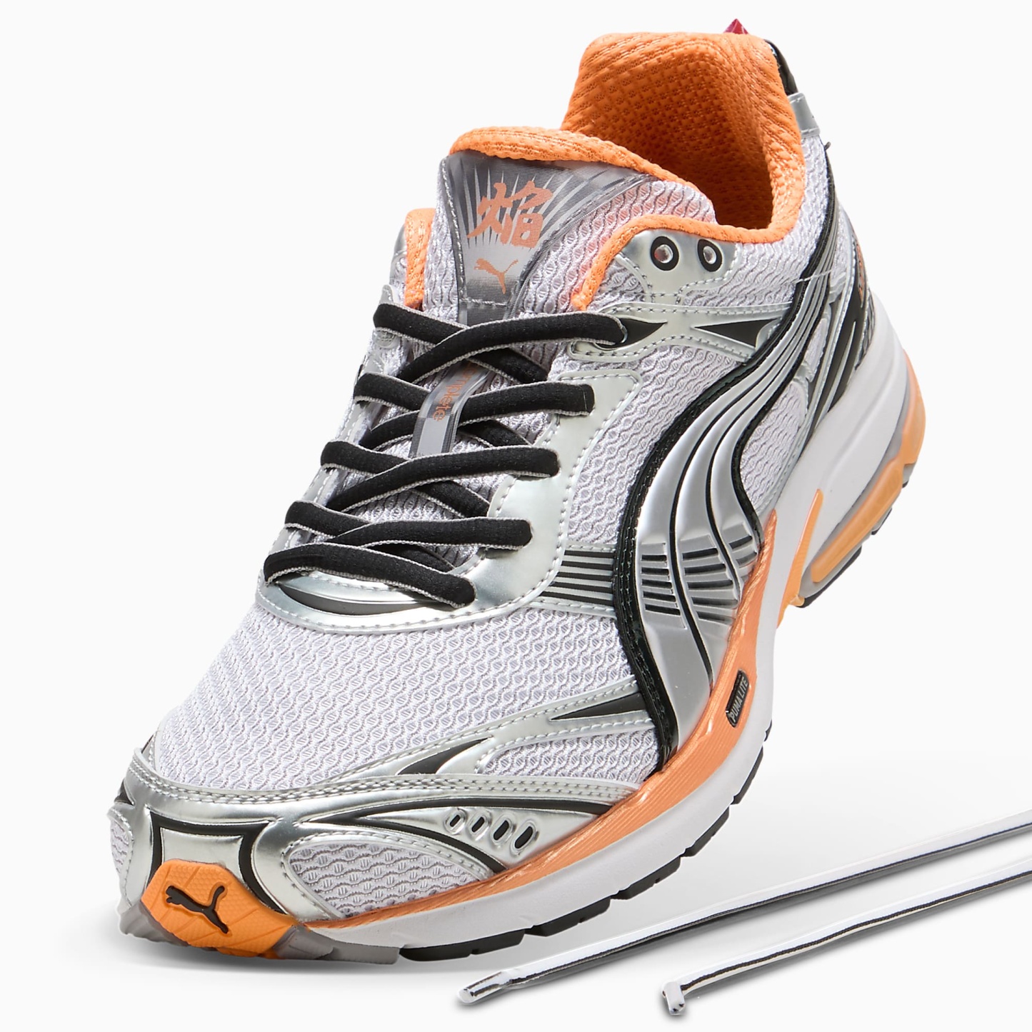 Homura OG+ UNISEX Ayakkabı - Matte Silver-Heat Fire - 409125_04 - Görsel 8