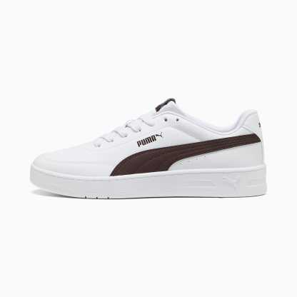 Court CLASSIC Clean UNISEX Ayakkabı - PUMA White-Chocolate Fondue - 402223_21 - Görsel 1