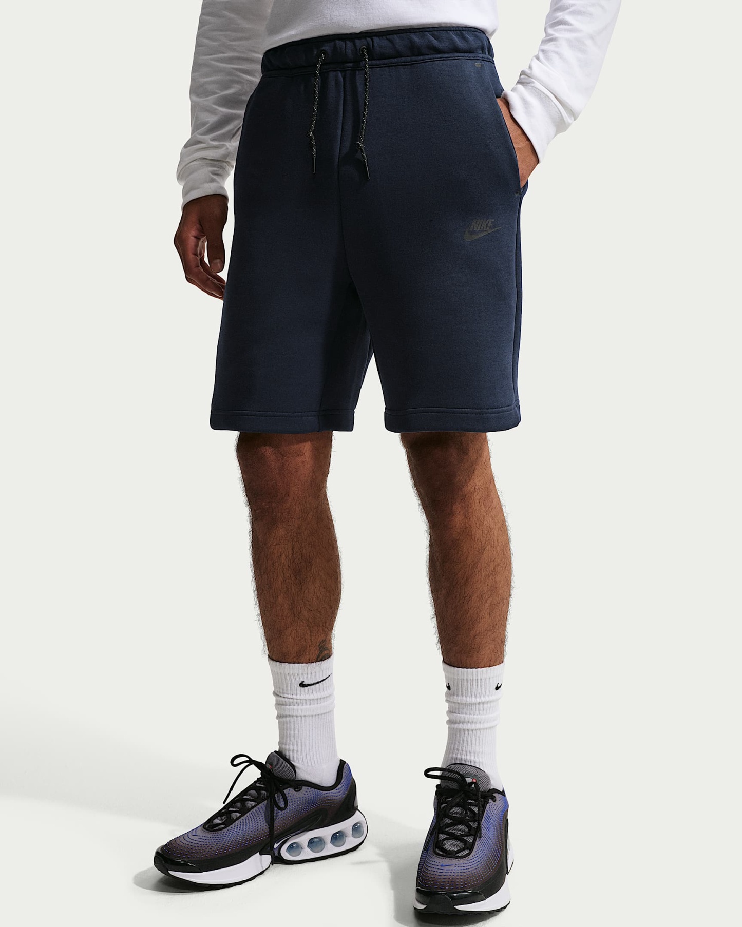 Nike Tech Fleece Erkek Şortu - Obsidian/Siyah
