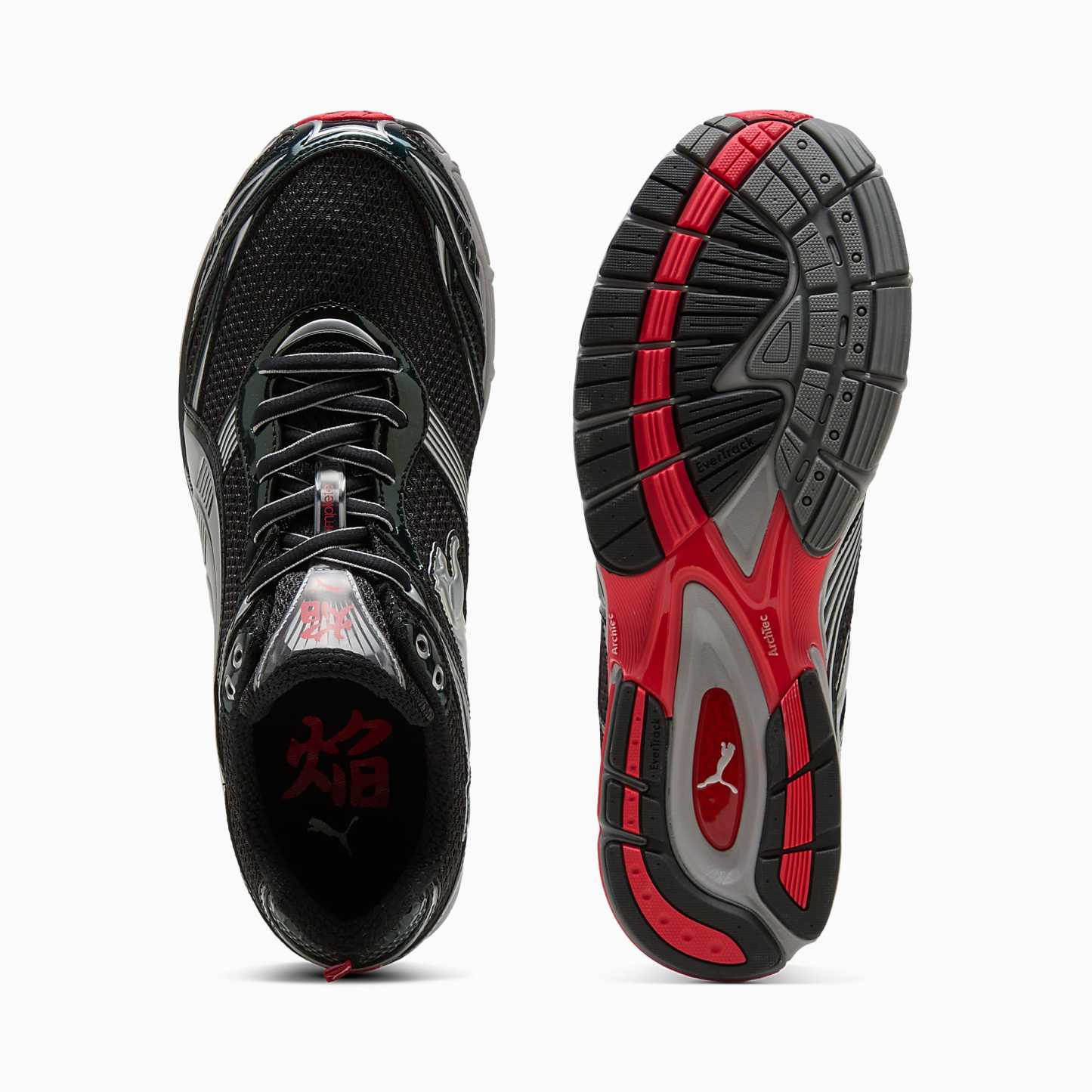 Homura OG+ UNISEX Ayakkabı - PUMA Black-Flat Medium Gray - 409125_03 - Görsel 6