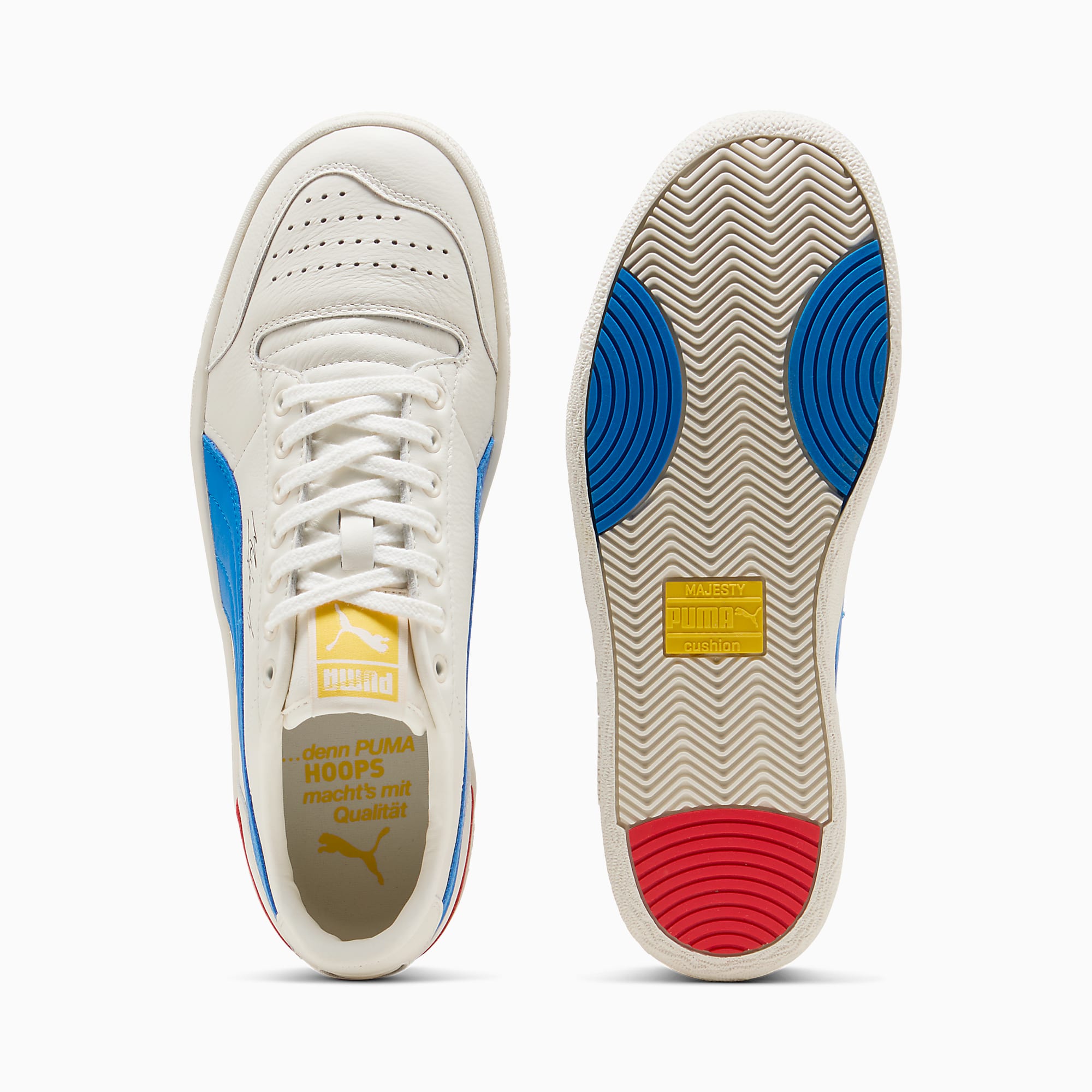 Majesty UNISEX Ayakkabı - Warm White-Racing Blue - 312617_12 - Görsel 4