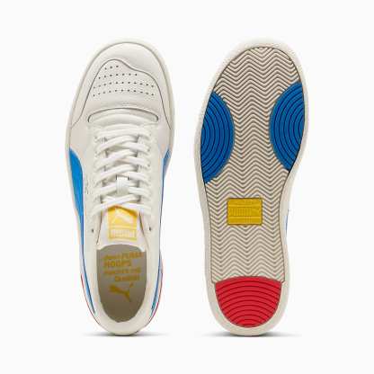 Majesty UNISEX Ayakkabı - Warm White-Racing Blue - 312617_12 - Görsel 4