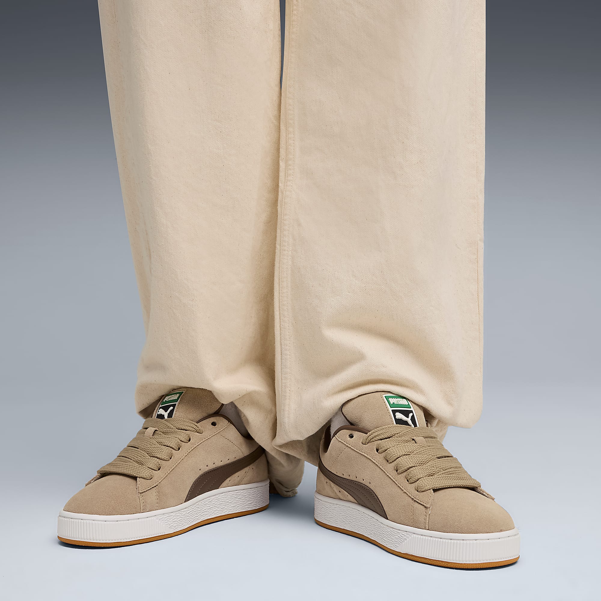 Suede XL Ayakkabı - Ice Coffee-Flat Bronze - 395205_78 - Görsel 2