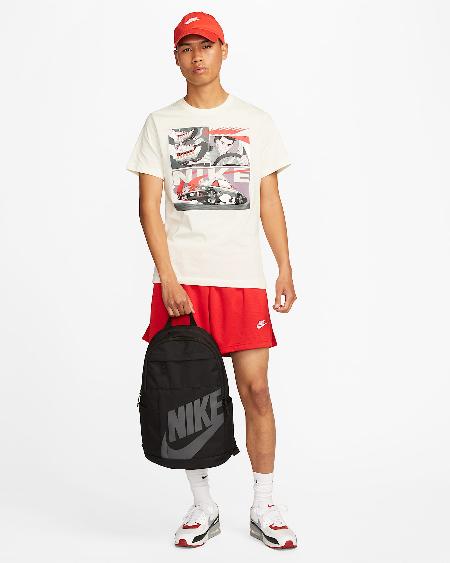 Nike Sırt Çantası (21 L) - Siyah/Siyah/Anthracite
