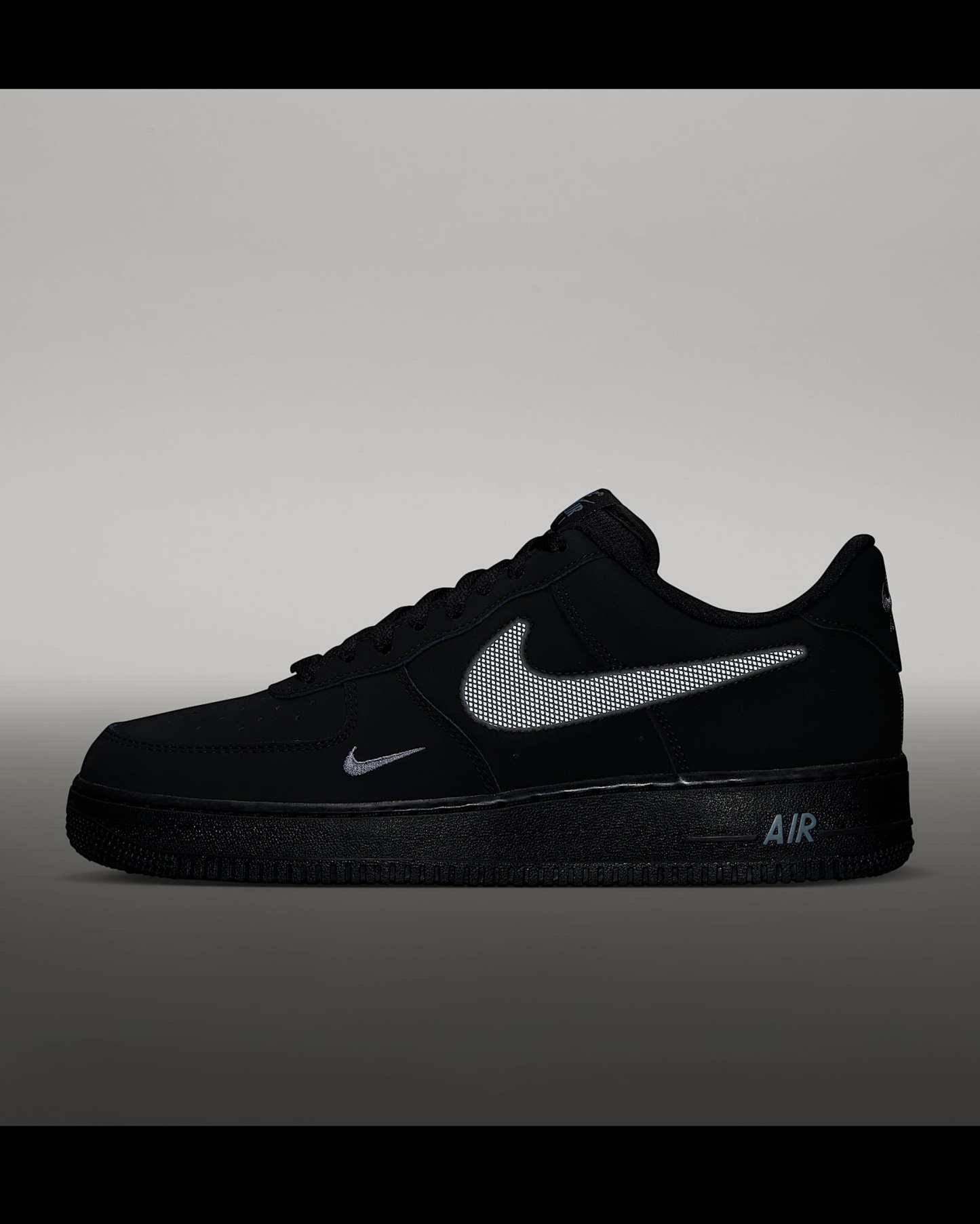 Nike Air Force 1 '07 LV8 Erkek Ayakkabısı - Siyah/Cool Grey/Cool Grey