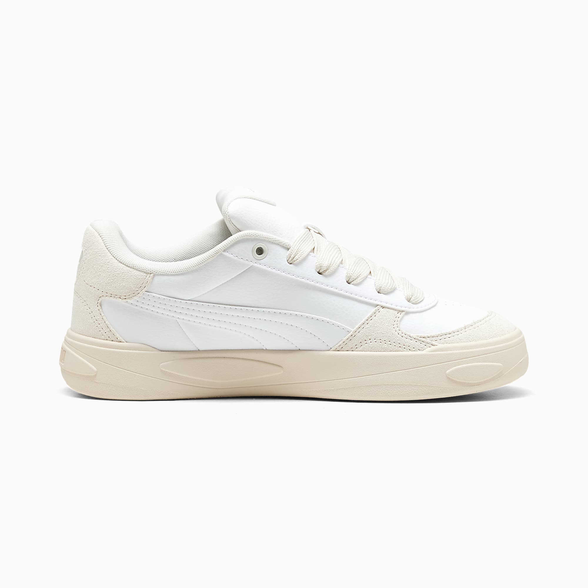 Park LIFESTYLE II UNISEX Ayakkabı - PUMA White-Vapor Gray - 407156_01 - Görsel 5