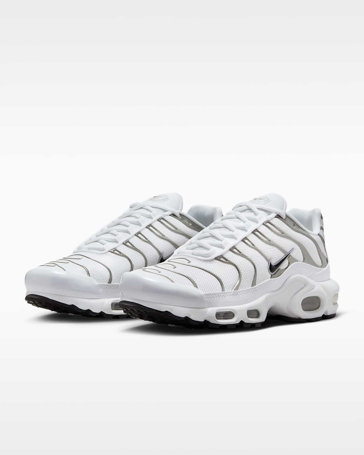 Nike Air Max Plus SE Kadın Ayakkabısı - Beyaz/Pure Platinum/Siyah
