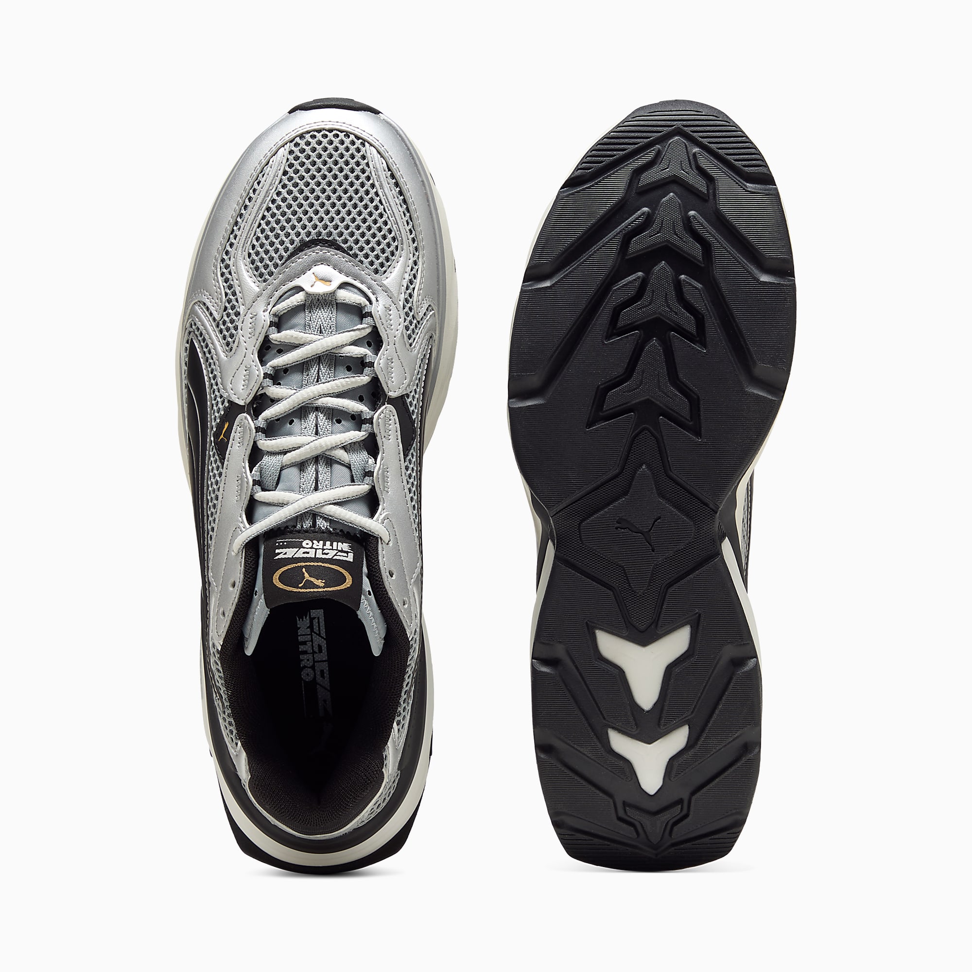 PUMA Fade UNISEX Ayakkabı - PUMA Silver-Cool Mid Gray-PUMA Black - 406203_04 - Görsel 6