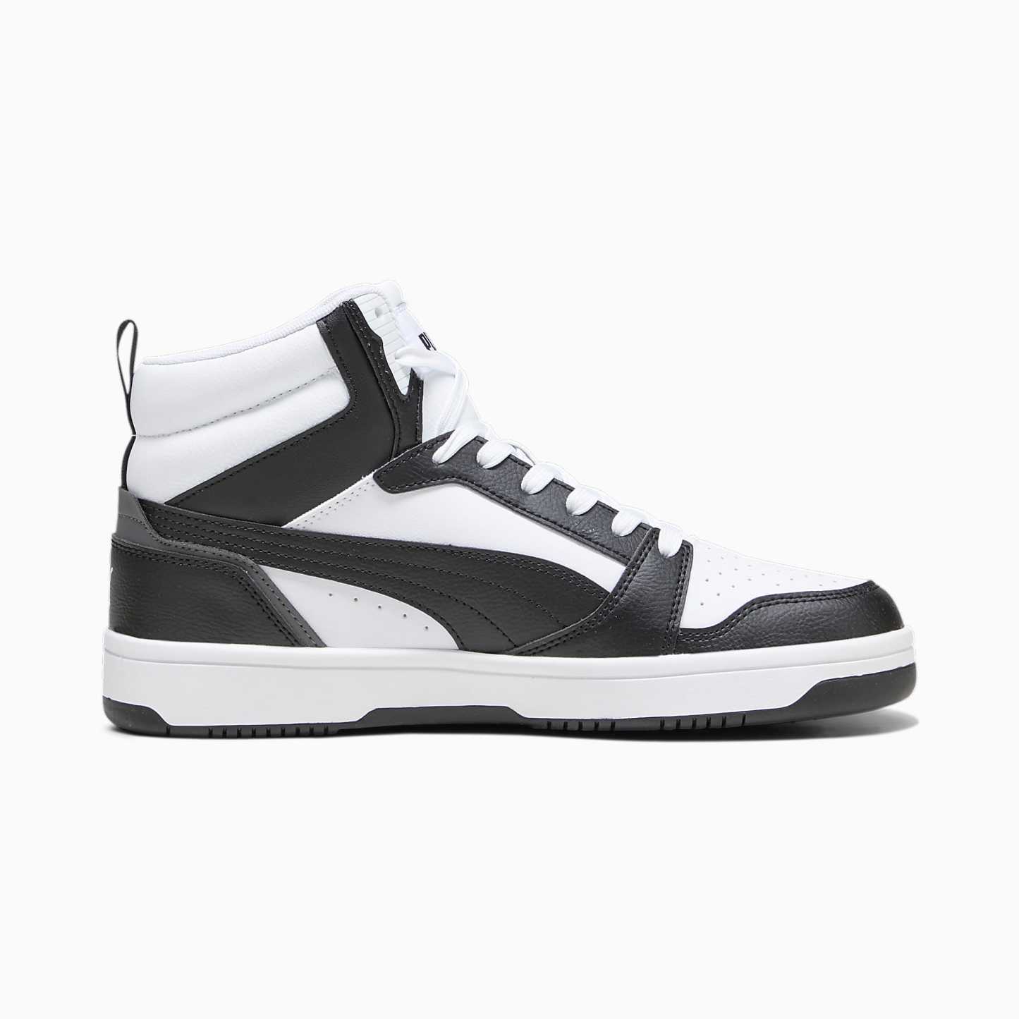 Rebound Ayakkabı - PUMA White-PUMA Black-Shadow Gray-PUMA White - 392326_01 - Görsel 7