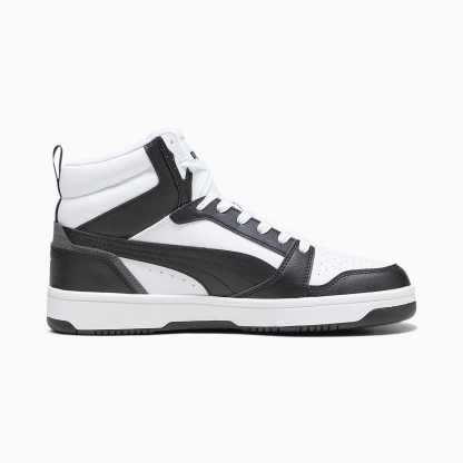 Rebound Ayakkabı - PUMA White-PUMA Black-Shadow Gray-PUMA White - 392326_01 - Görsel 7