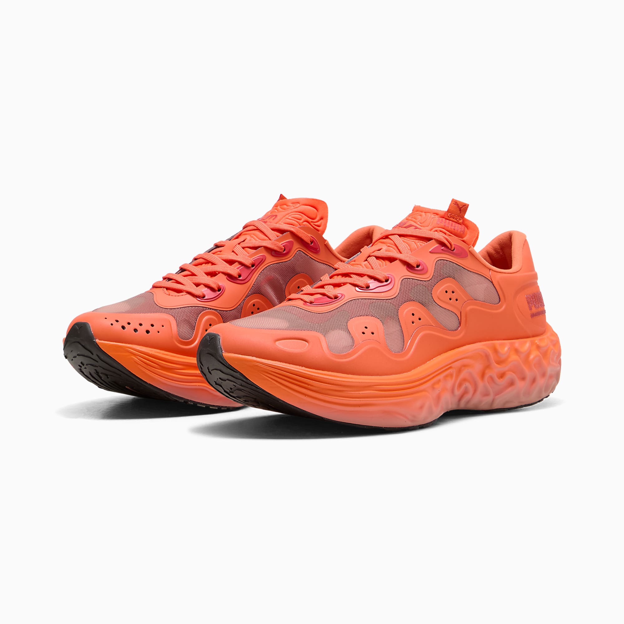 PUMA x SALEHE BEMBURY Velum 2 NITRO™ UNISEX Ayakkabı - Red Clay-Nasturtium - 409221_03 - Görsel 4