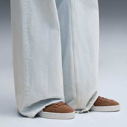 Suede CLASSIC UNISEX Ayakkabı - Haute Coffee-PUMA White - 399781_41 - Görsel 2