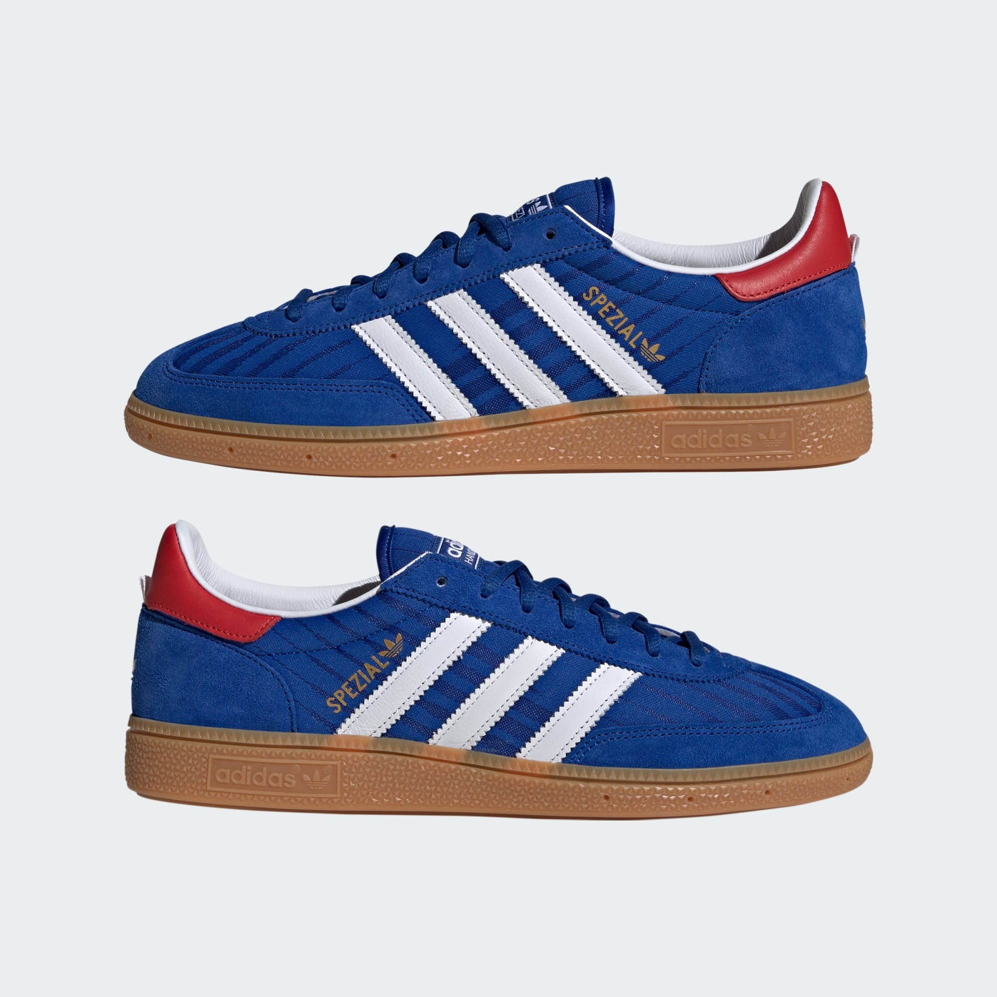 Handball Spezial Ayakkabı - Power Blue / Red / Cloud White - HQ7262 - Görsel 7