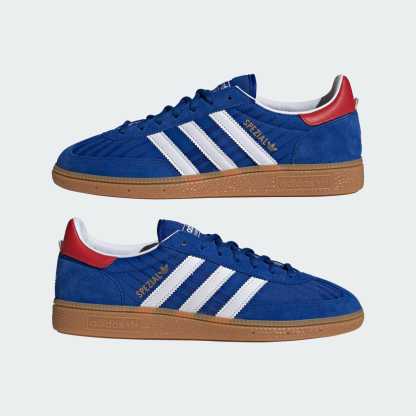 Handball Spezial Ayakkabı - Power Blue / Red / Cloud White - HQ7262 - Görsel 7