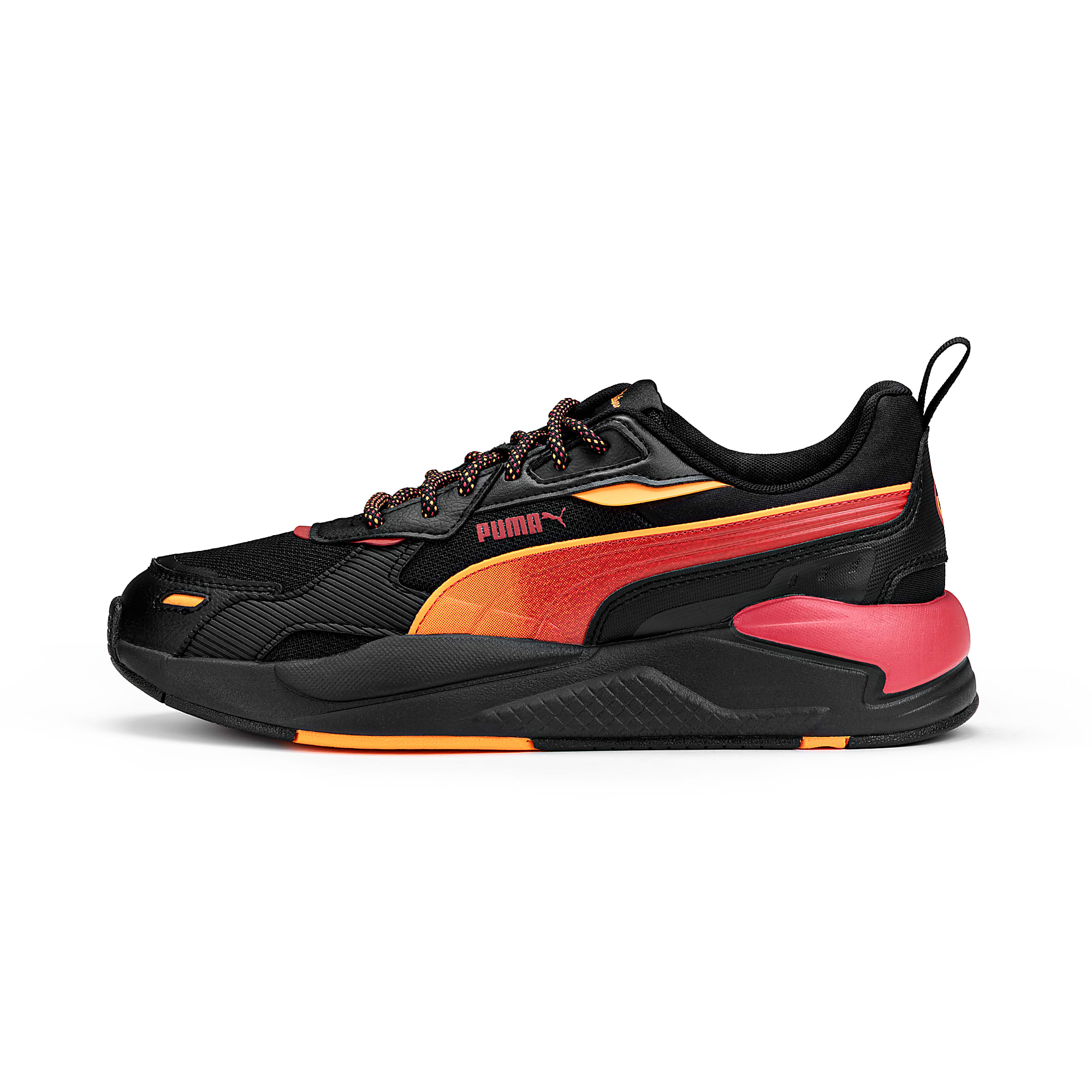 GALATASARAY X-RAY Ayakkabı - PUMA Black-Intense Orange-Red Rhythm - 406815_01 - Görsel 1