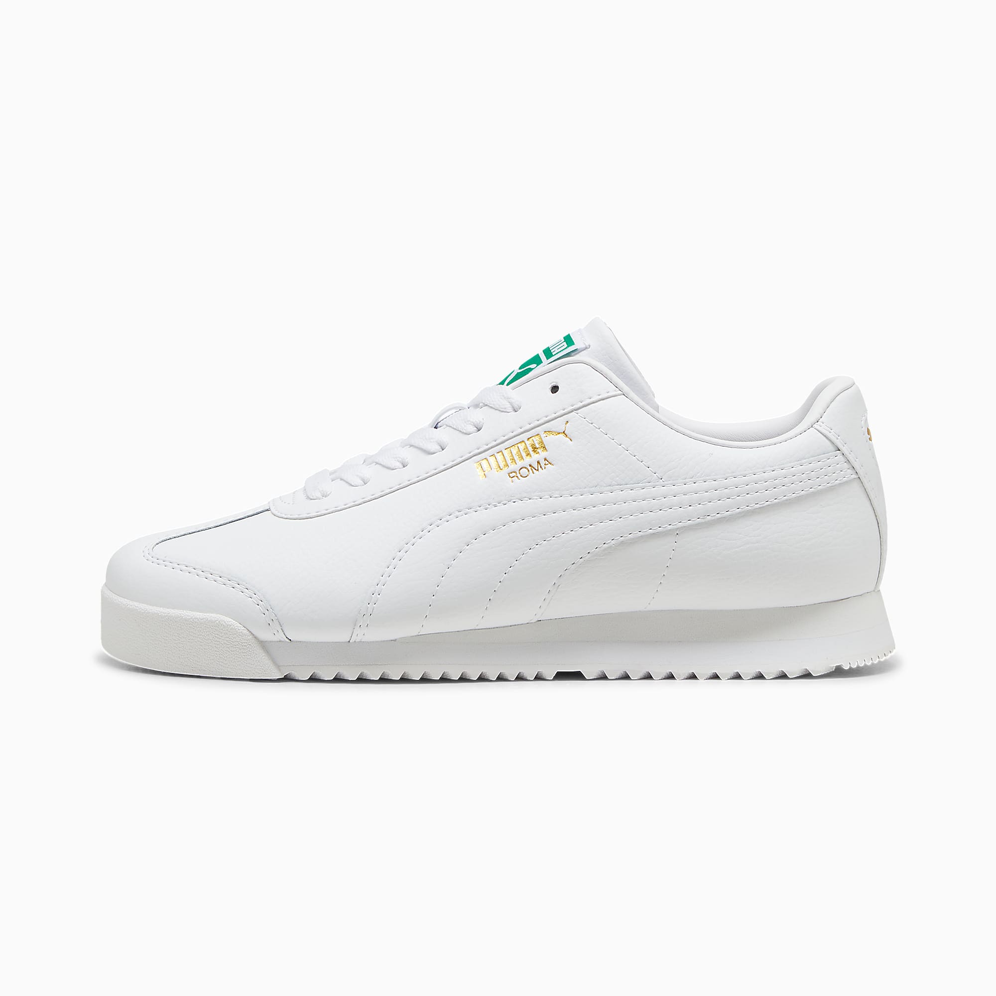 Roma 24 UNISEX Ayakkabı - PUMA White-Archive Green - 396868_03 - Görsel 1