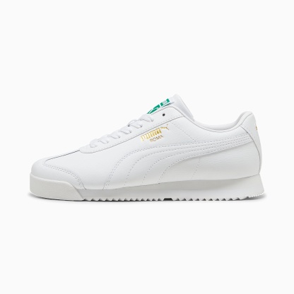 Roma 24 UNISEX Ayakkabı - PUMA White-Archive Green - 396868_03 - Görsel 1