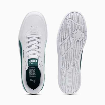 Court CLASSIC Clean UNISEX Ayakkabı - PUMA White-Dark Green - 402223_24 - Görsel 4