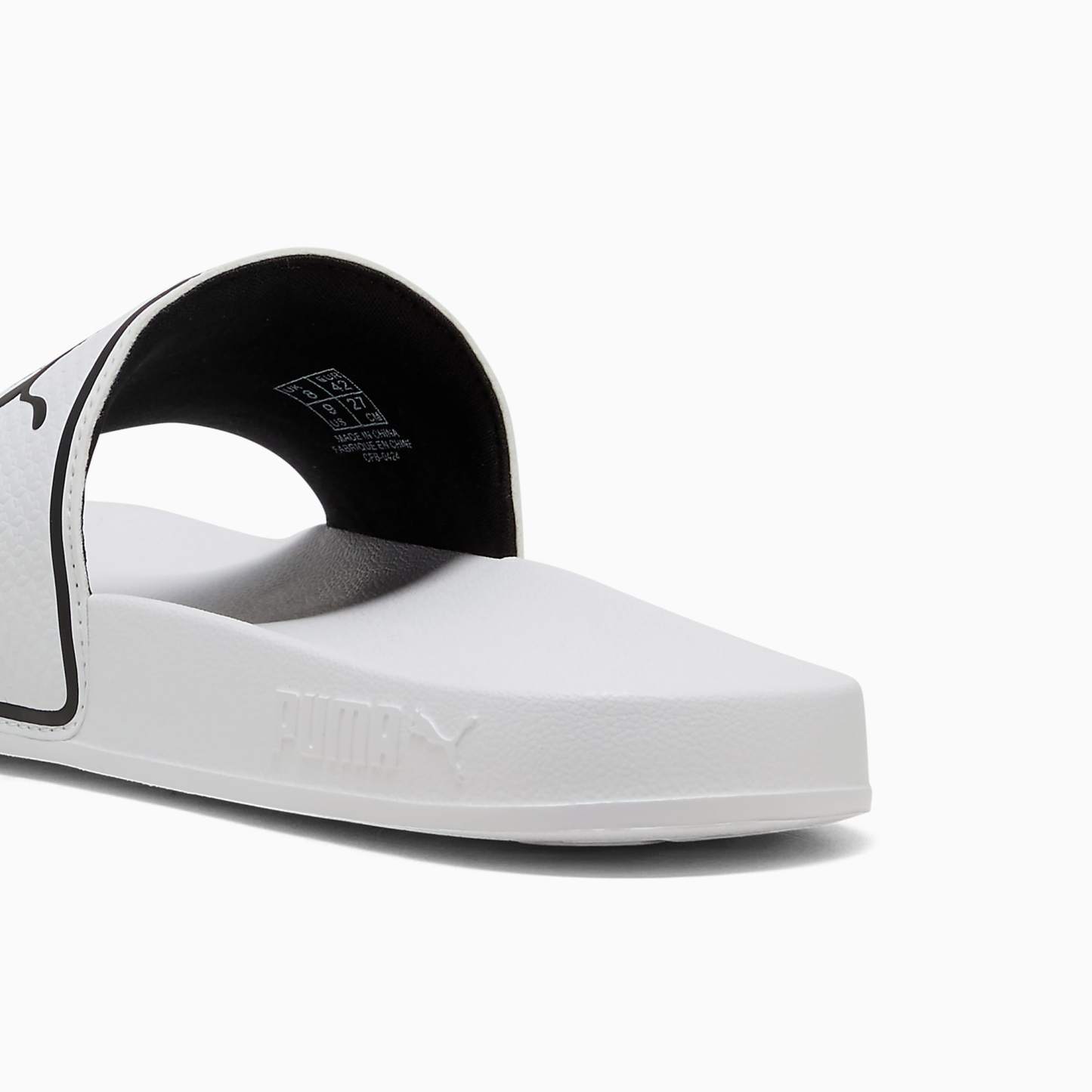 PUMA Leadcat 2.0 Terlik - Puma White-Puma Black - 384139_02 - Görsel 3