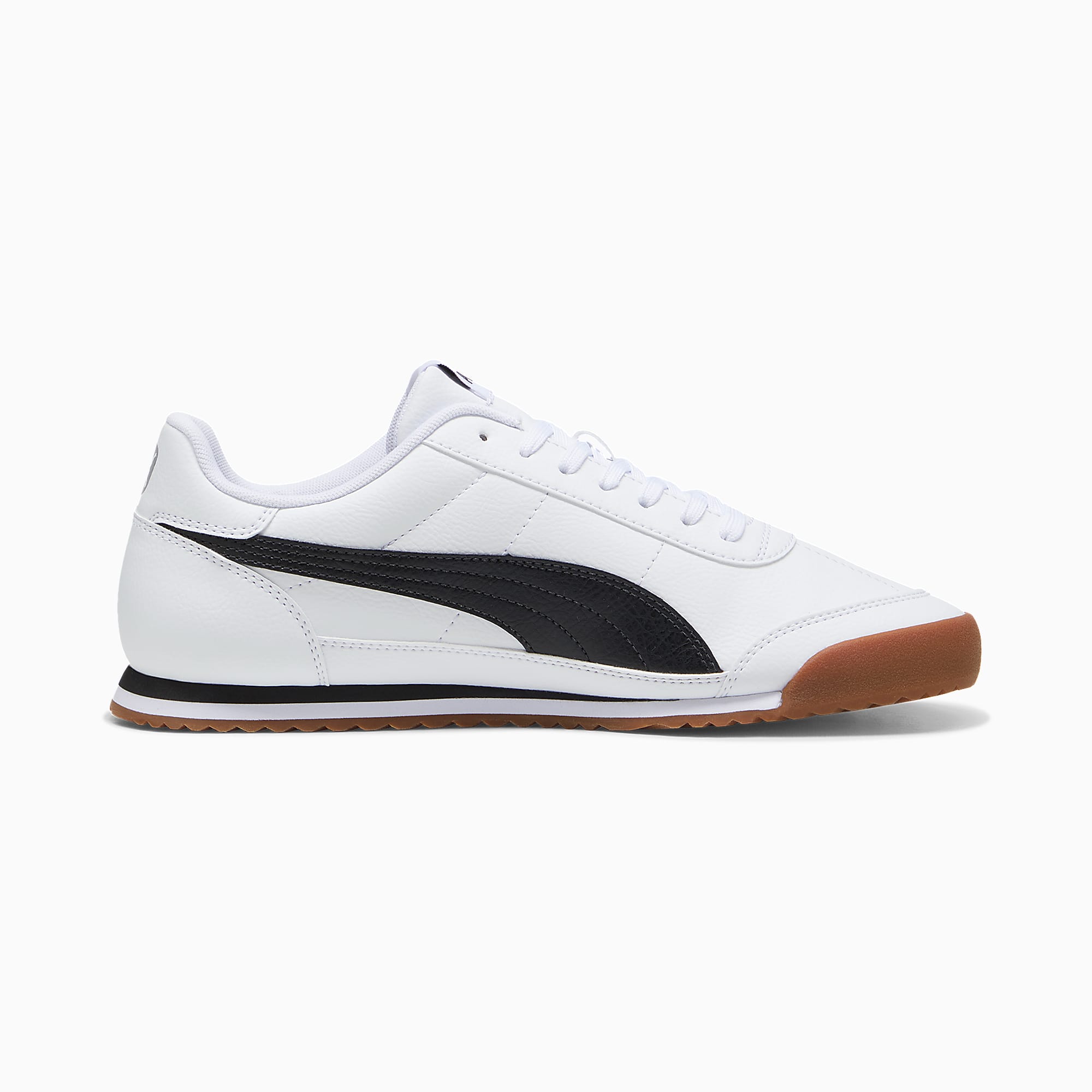 PUMA TURINO II Unisex Spor Ayakkabı - PUMA White-PUMA Black-Cool Light Gray - 397452_02 - Görsel 7