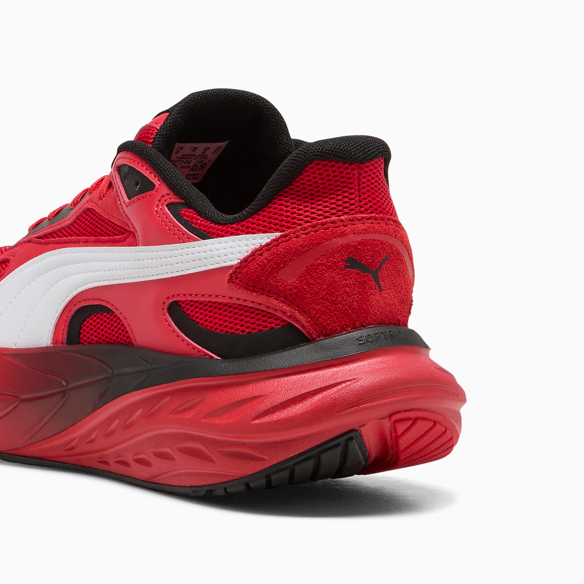 SCUDERIA FERRARI HYPNOTIC UNISEX Ayakkabı - Rosso Corsa-Puma White - 309271_04 - Görsel 3