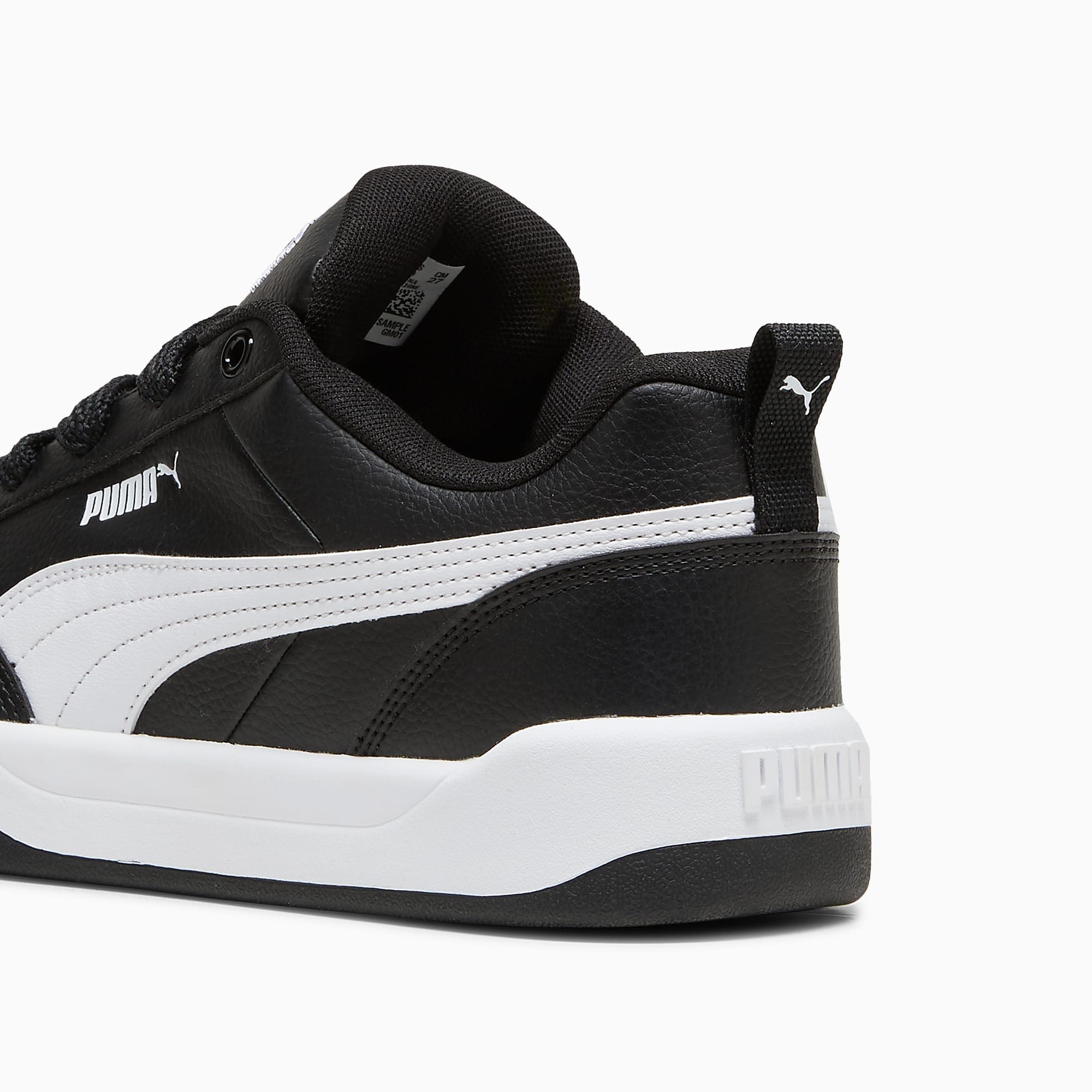 Park Lifestyle Spor Ayakkabı - Puma Black-Puma White - 395084_03 - Görsel 5