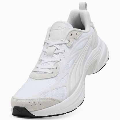 SOFTRIDE Escalate UNISEX Ayakkabı - PUMA White-Feather Gray-PUMA Black - 313168_02 - Görsel 6