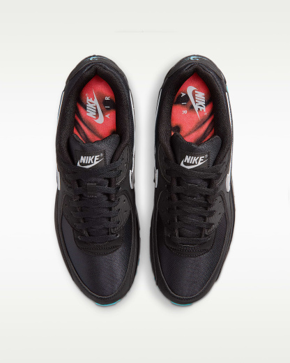 Nike Air Max 90 Premium "Scorpion" Erkek Ayakkabısı - Siyah/Gamma Blue/Ice/Chrome