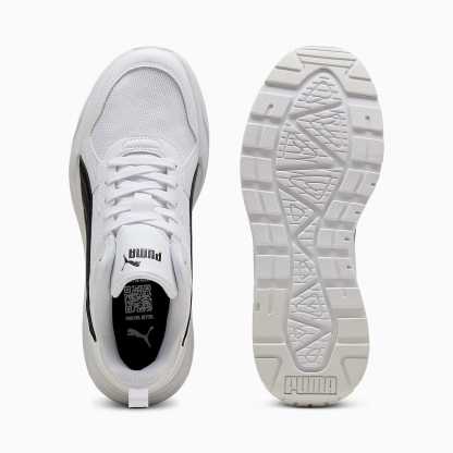 TRINITY 2 UNISEX Ayakkabı - PUMA White-PUMA Black-Feather Gray - 400231_01 - Görsel 4