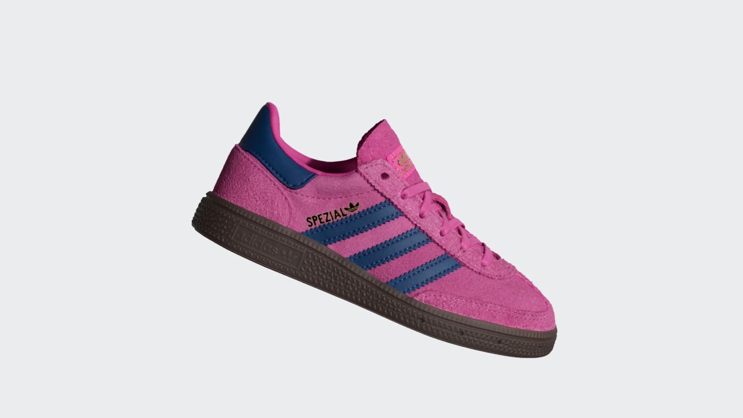 Handball Spezial Kids Ayakkabı - Shock Pink / Dark Marine / Gum - JP9567 - Görsel 10