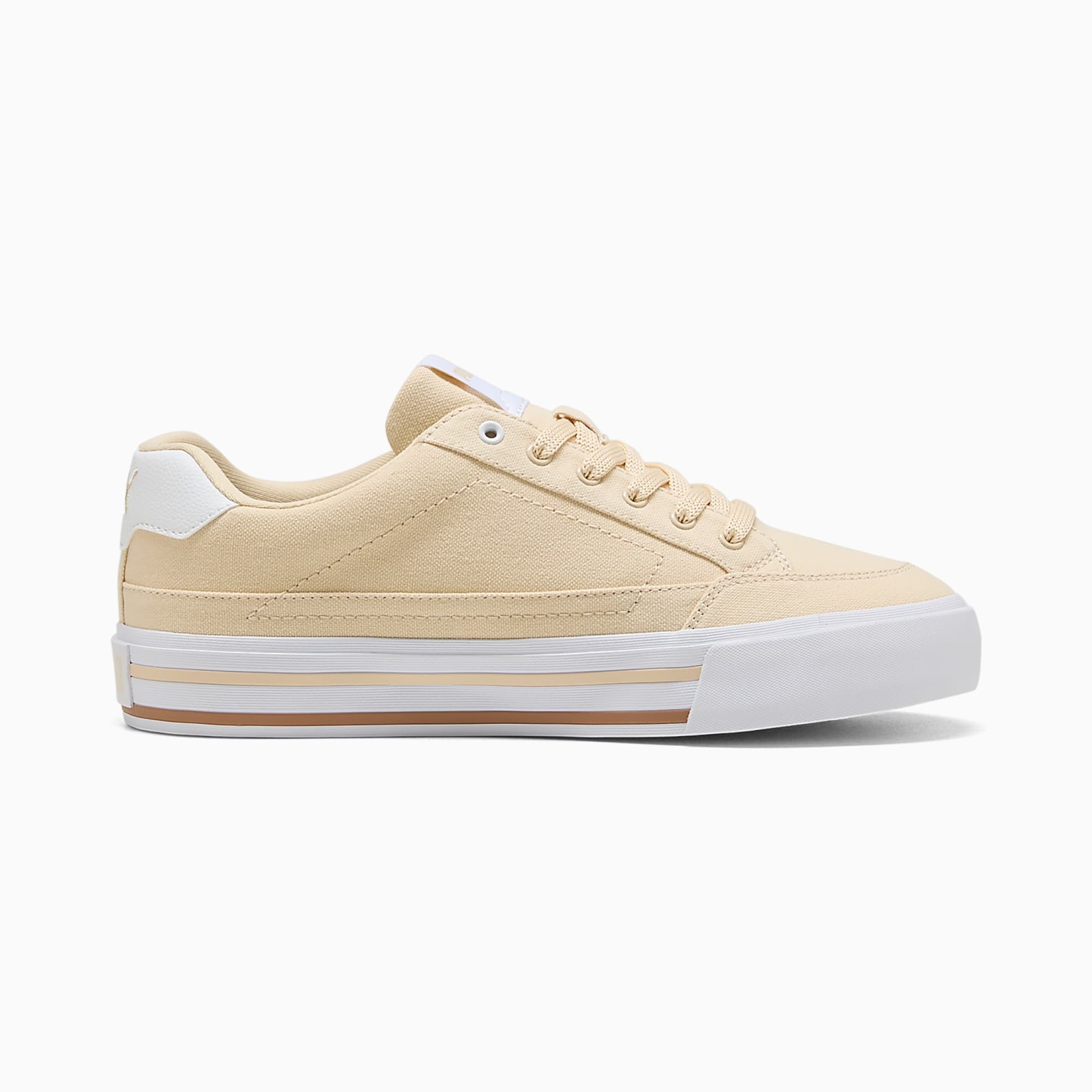 Court CLASSIC VULCANISED FORMSTRIP UNISEX Ayakkabı - Canvas-PUMA White - 396353_23 - Görsel 5