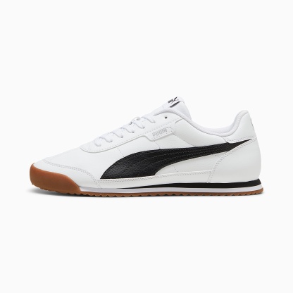 PUMA TURINO II Unisex Spor Ayakkabı - PUMA White-PUMA Black-Cool Light Gray - 397452_02 - Görsel 1