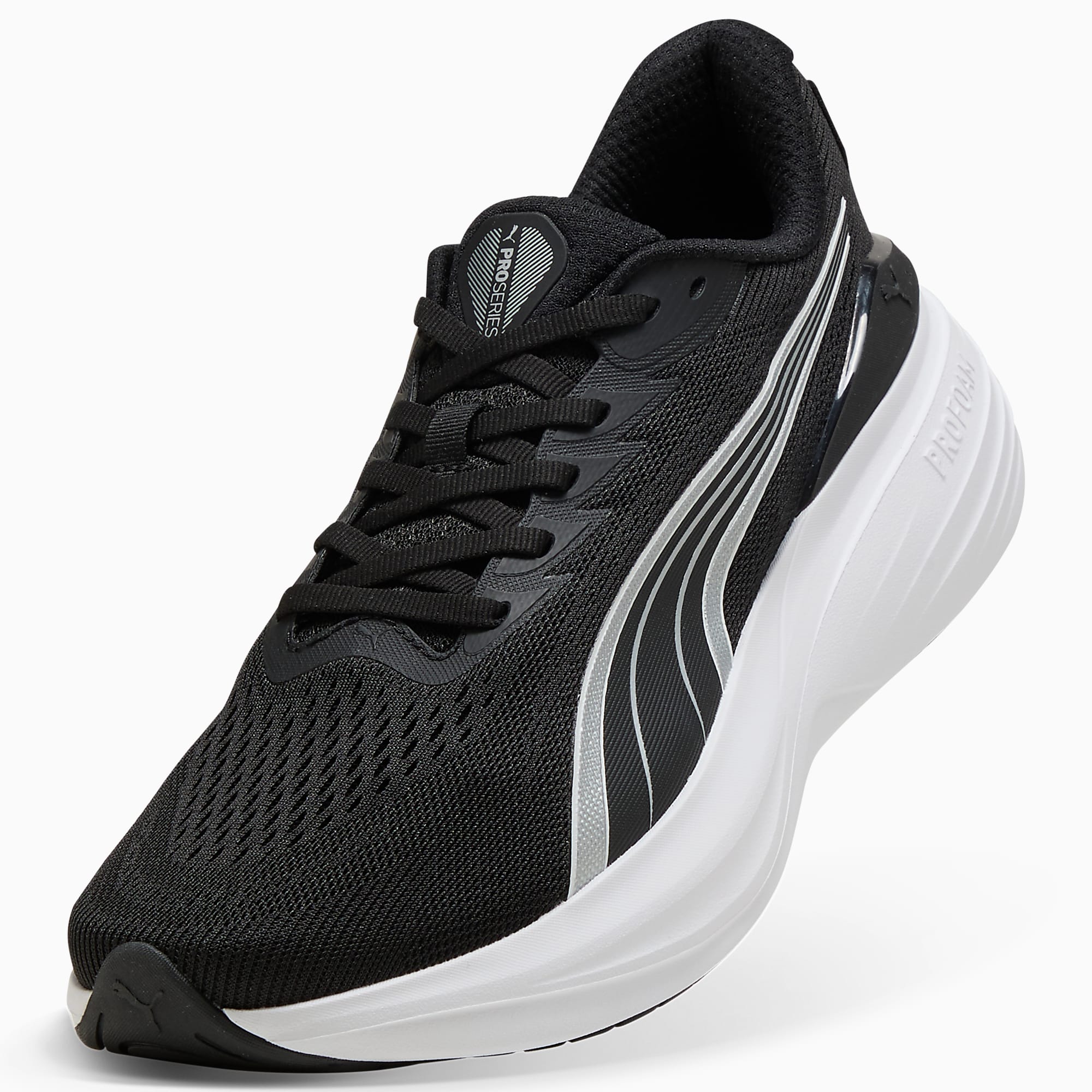 Scend Pro 3 UNISEX Koşu Ayakkabısı - Puma Black-Puma White-Puma Silver - 313498_01 - Görsel 6