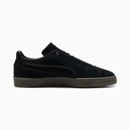 Suede Modern UNISEX Ayakkabı - Puma Black-Gum - 407290_02 - Görsel 7