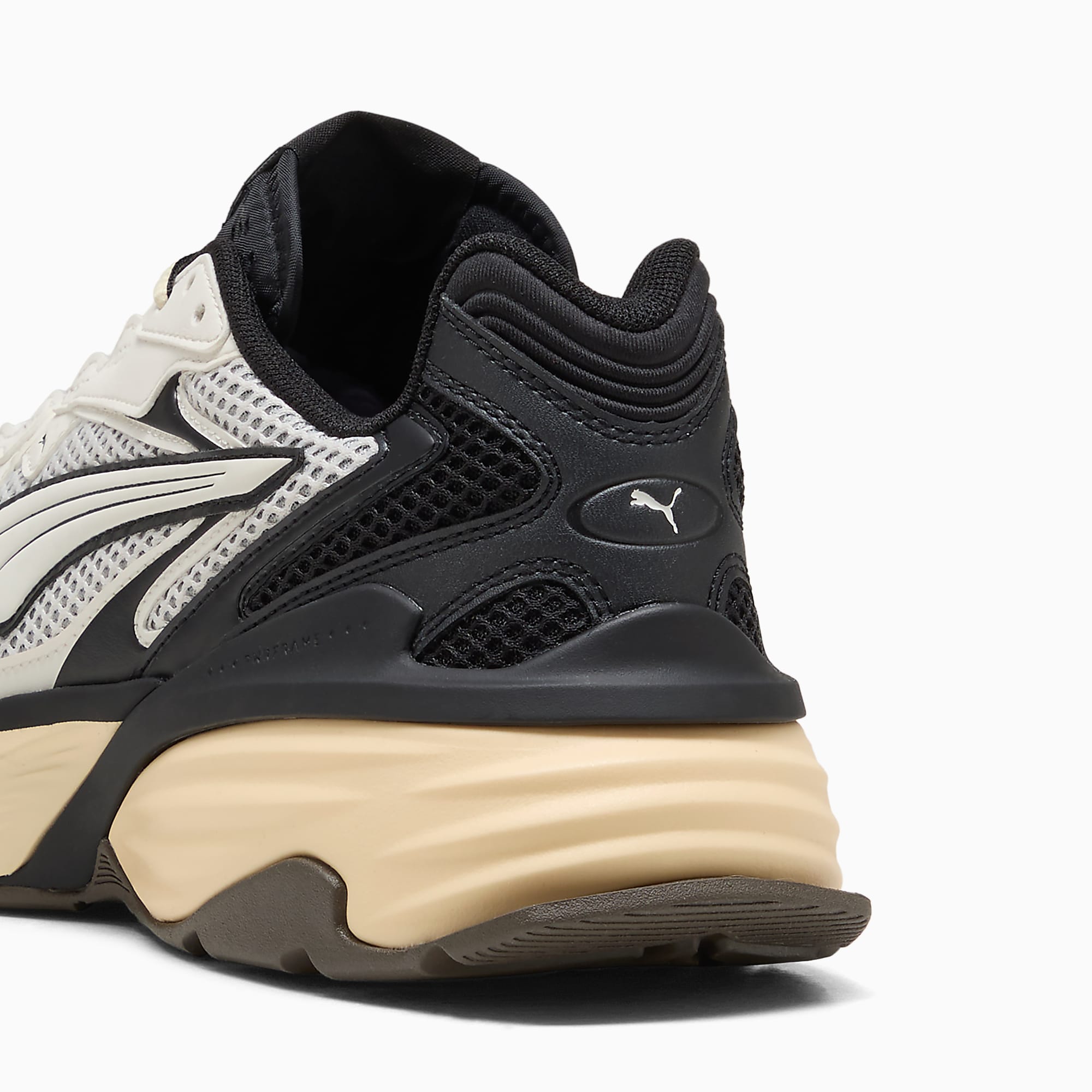 PUMA Fade UNISEX Ayakkabı - Warm White-PUMA Black - 406203_25 - Görsel 3